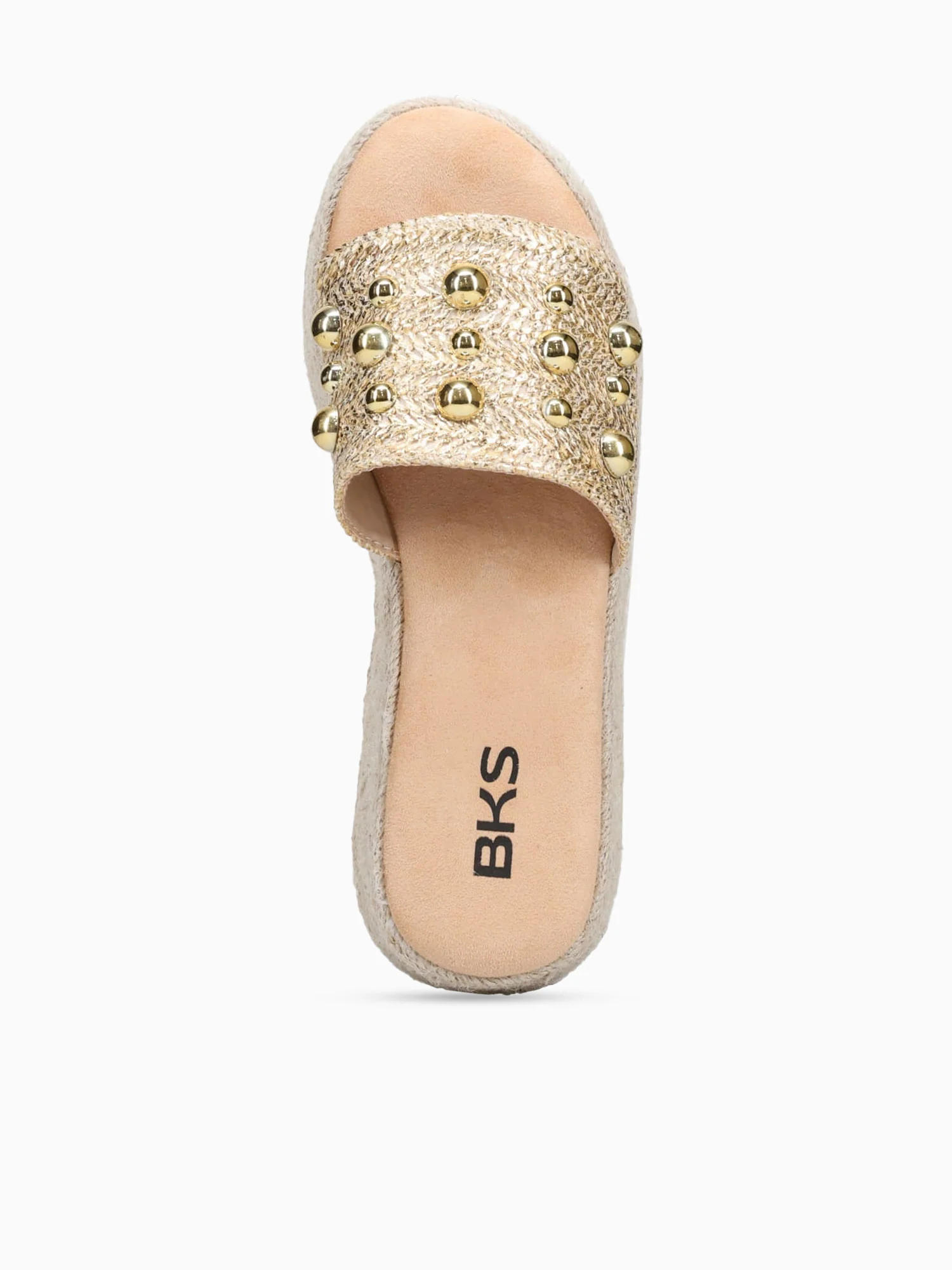 Beatrice Gold Raffia - Image 4