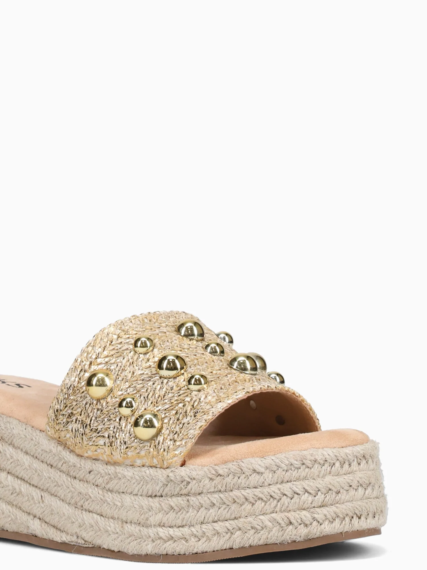 Beatrice Gold Raffia - Image 7