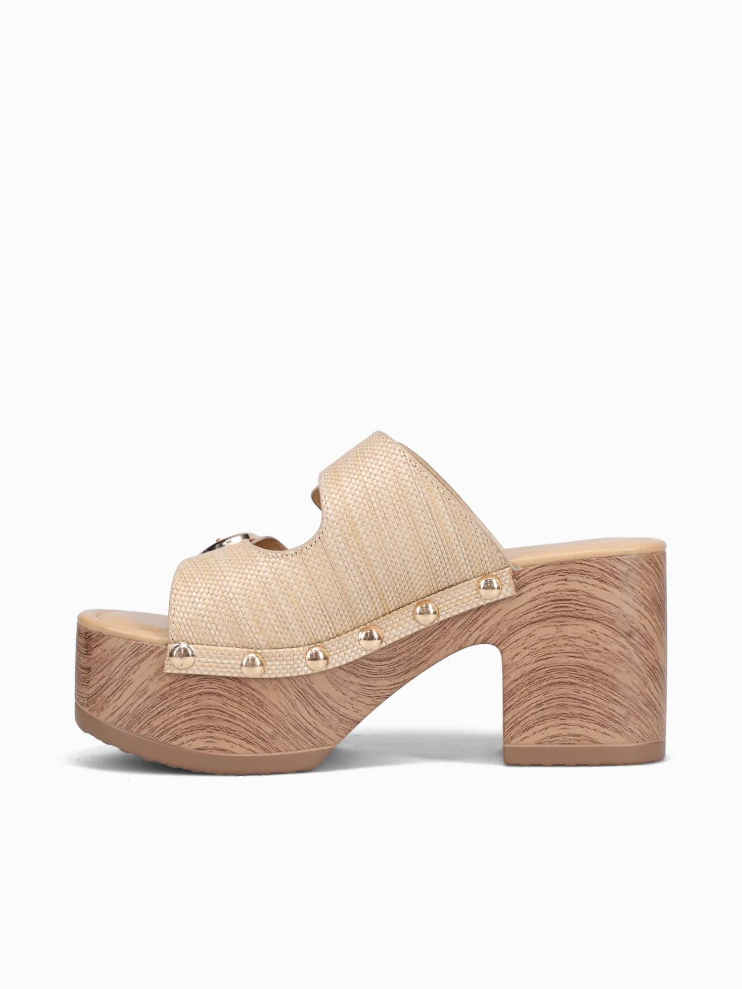 Bloom Beige Eyelet Raffia - Image 5