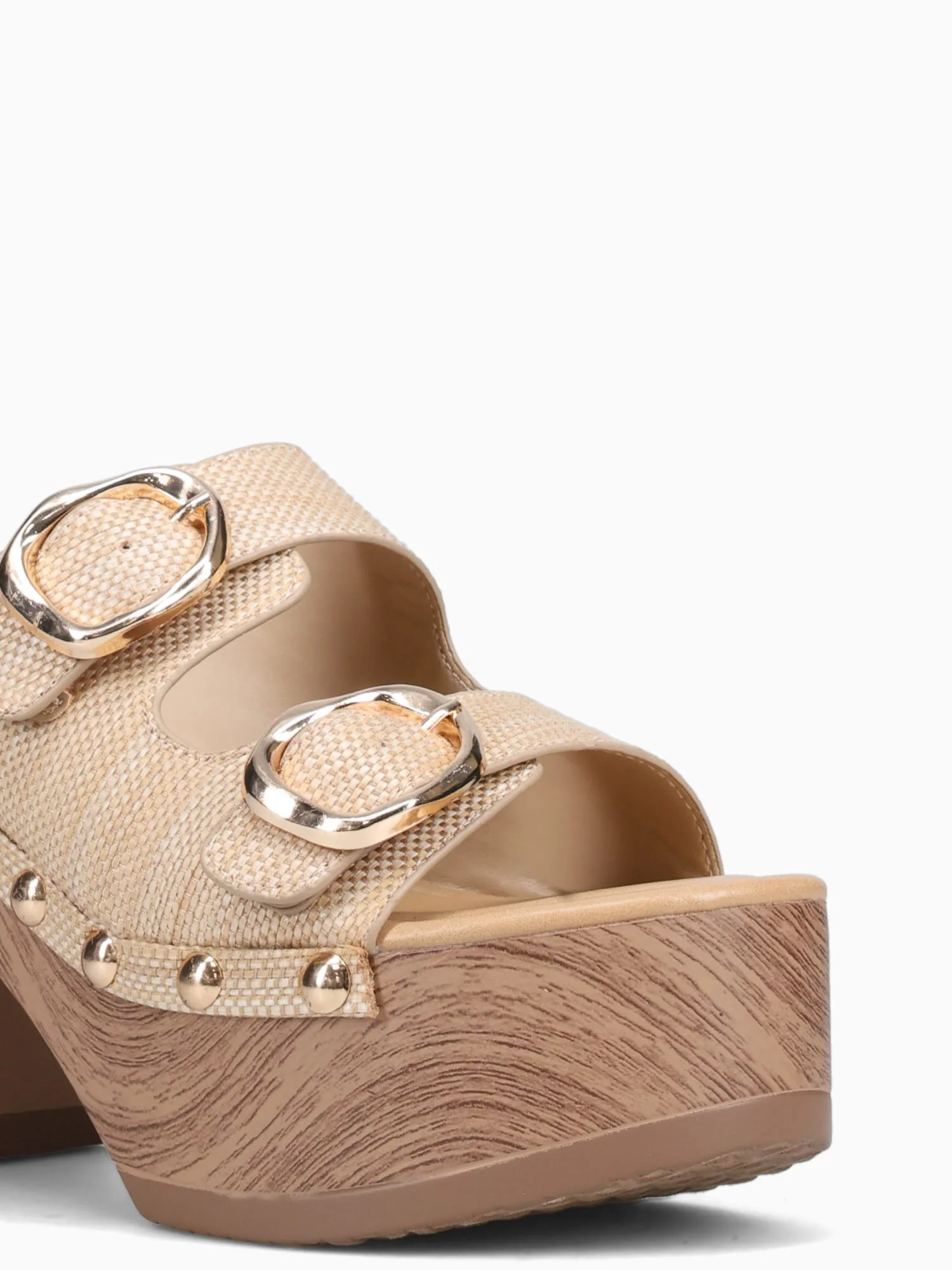 Bloom Beige Eyelet Raffia - Image 7