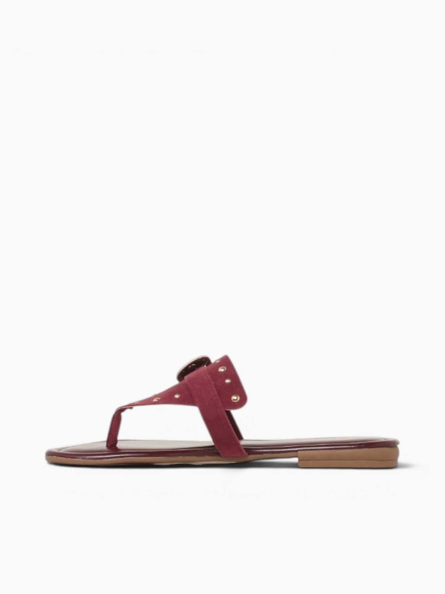 Celestia Marsala Suede - Image 3