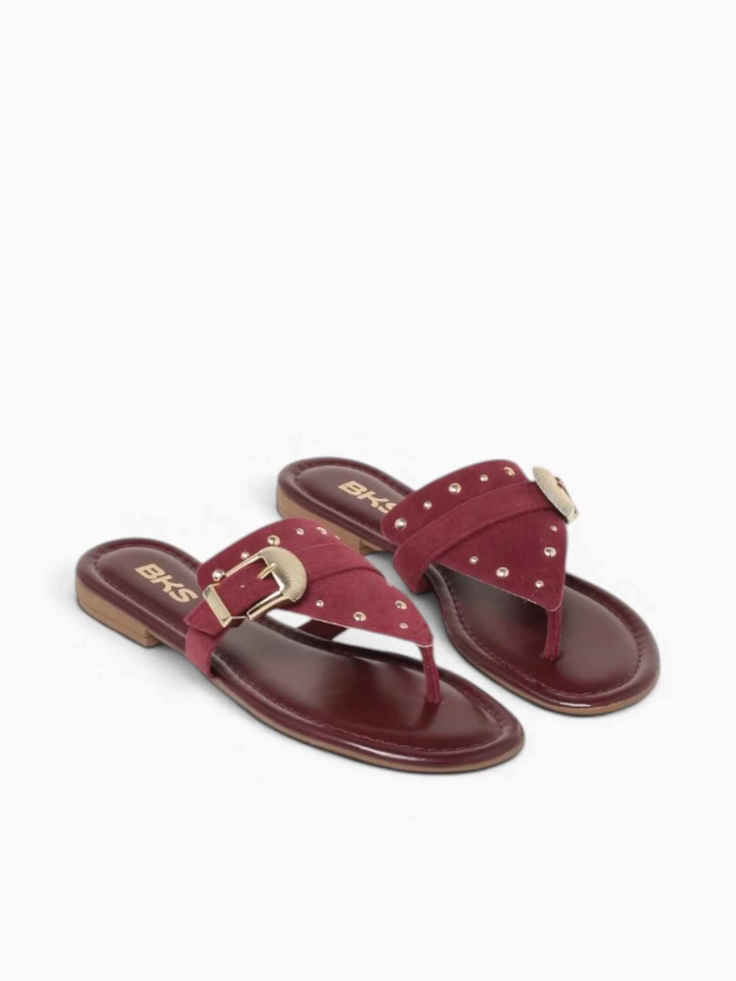 Celestia Marsala Suede - Image 5