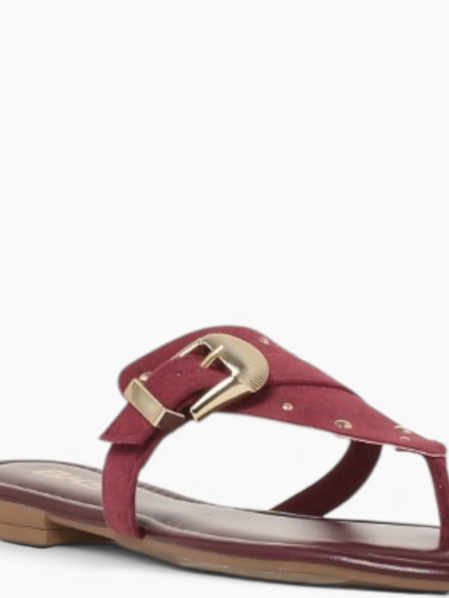 Celestia Marsala Suede - Image 7