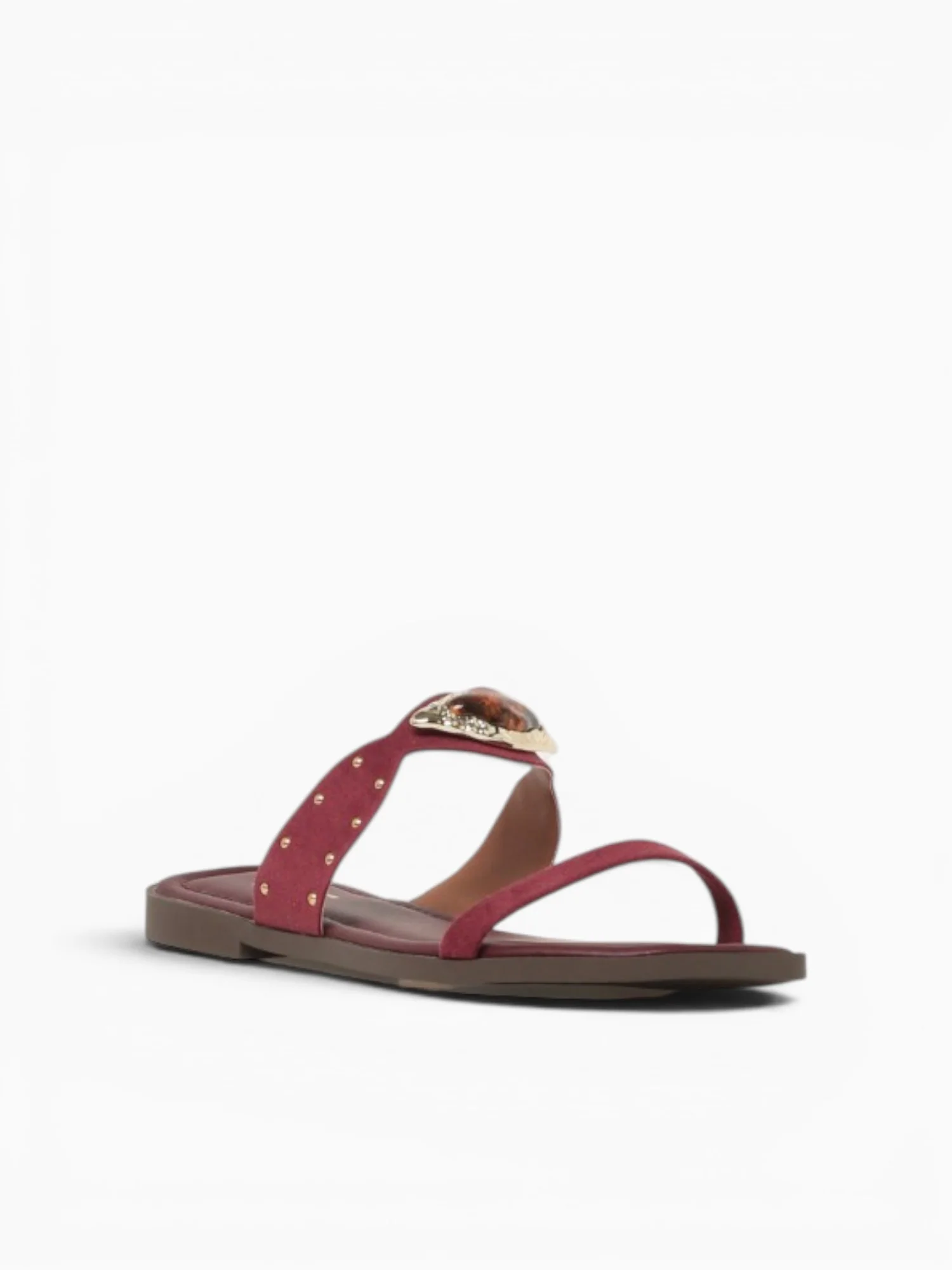 Cosmic Marsala Suede - Image 2