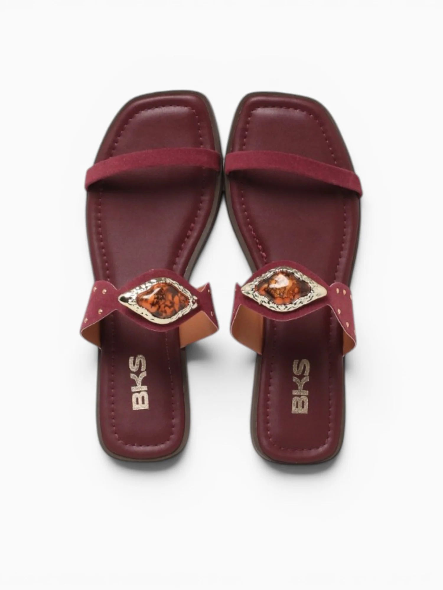 Cosmic Marsala Suede - Image 6