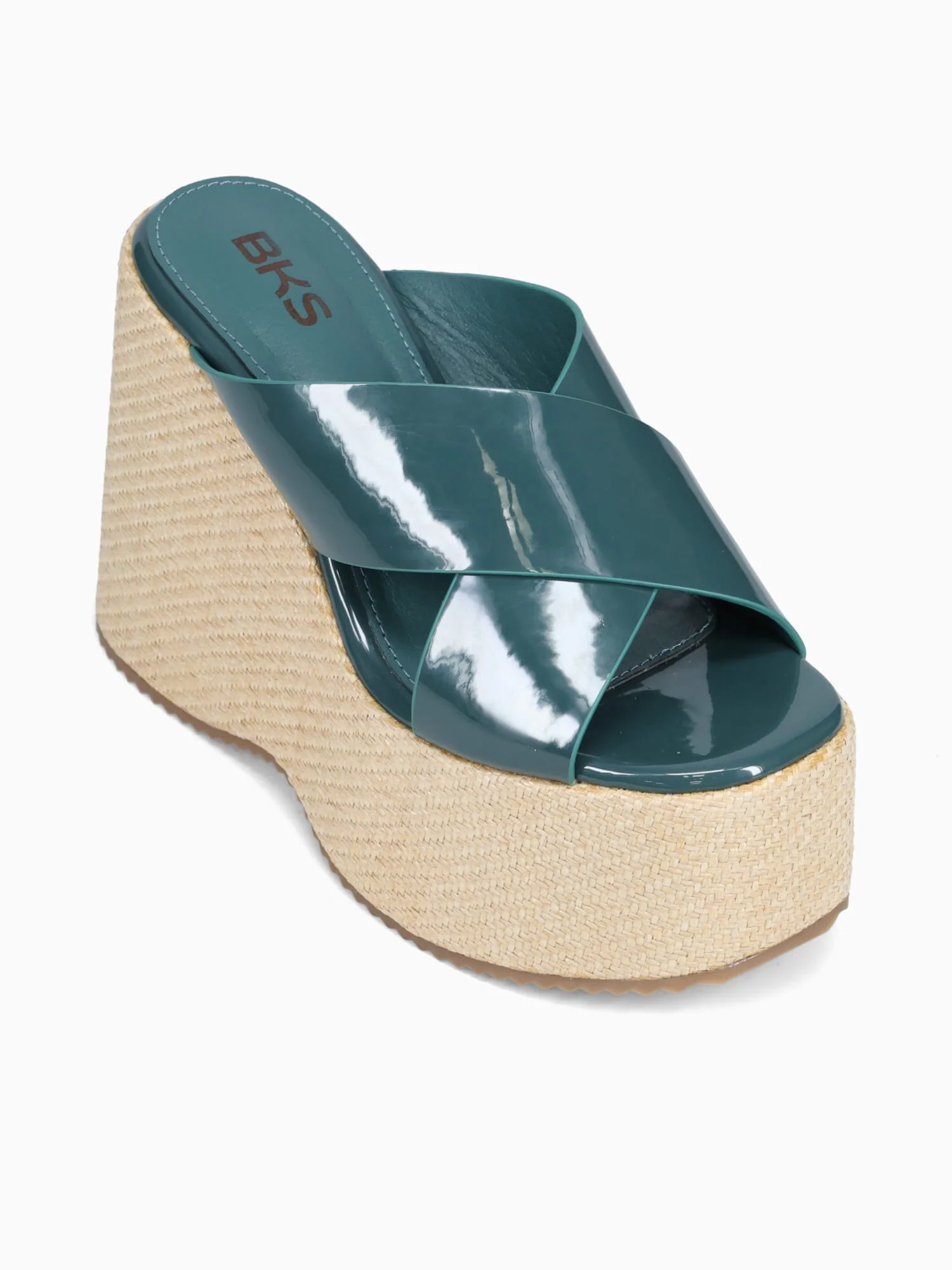 Daphne Teal Patent - Image 3