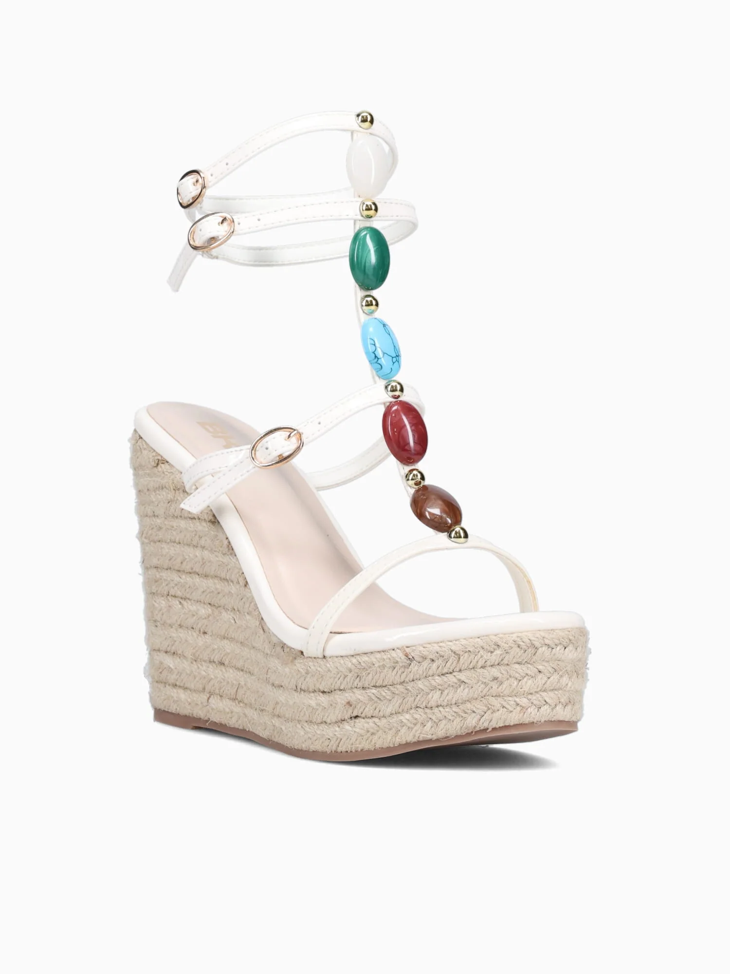 Gianvita Off White Patent - Image 2