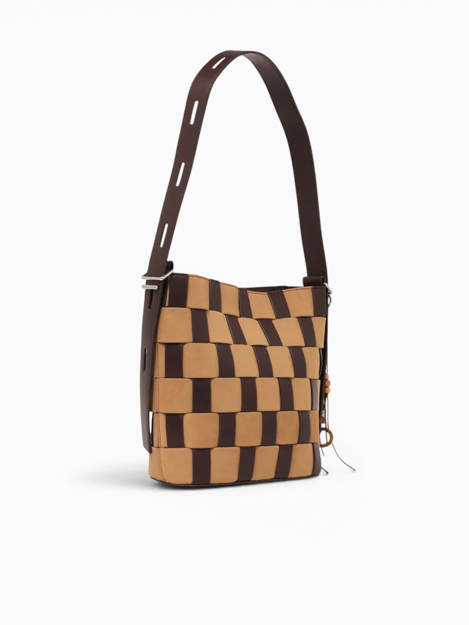Ginie Shoulder Bag Brown Multi - Image 2