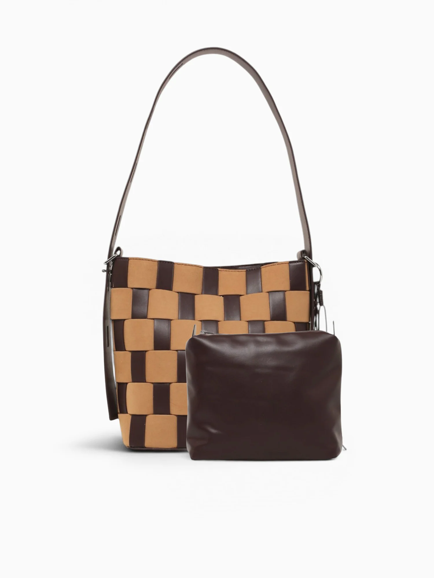 Ginie Shoulder Bag Brown Multi - Image 3