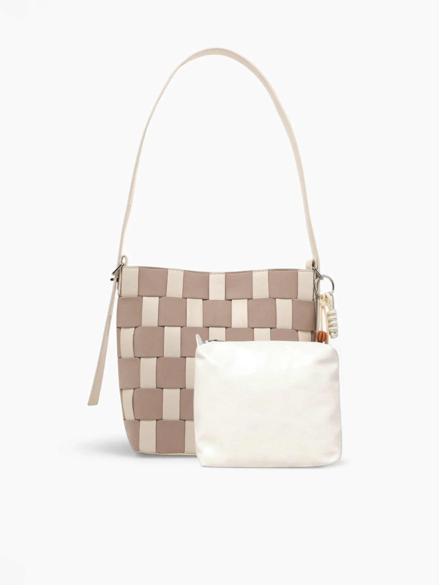 Ginie Shoulder Bag Sand Multi - Image 3