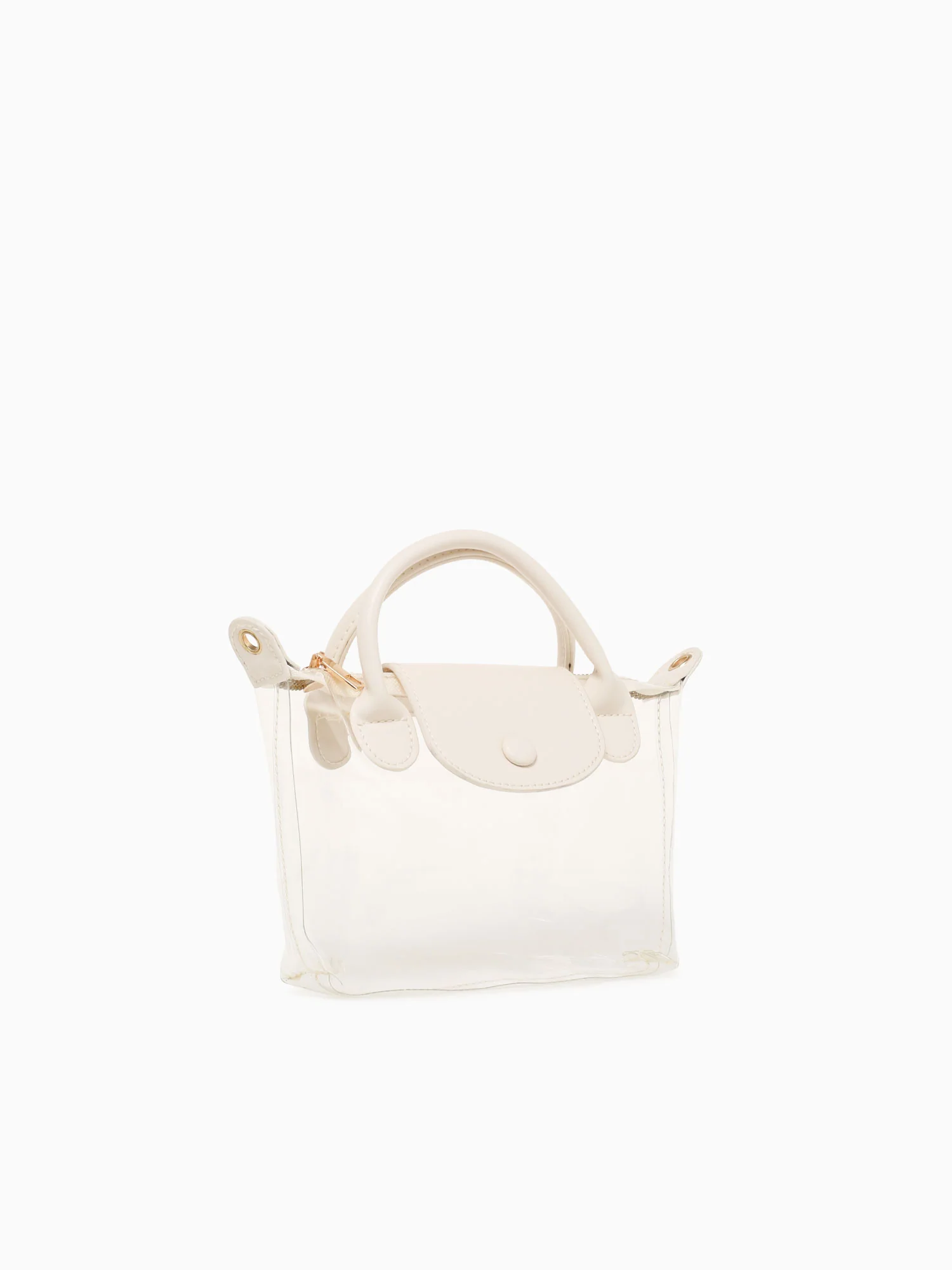Kaia Crossbody Off White Clear - Image 2