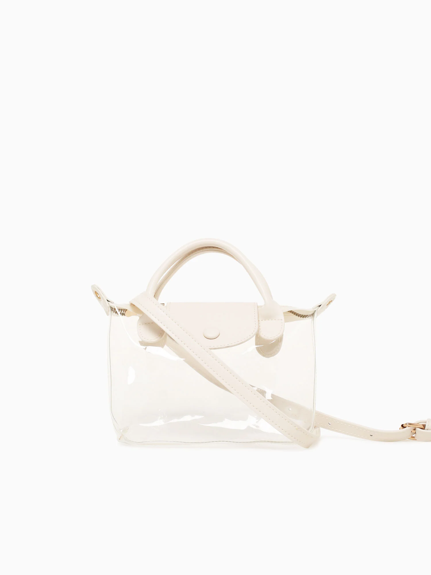 Kaia Crossbody Off White Clear - Image 3