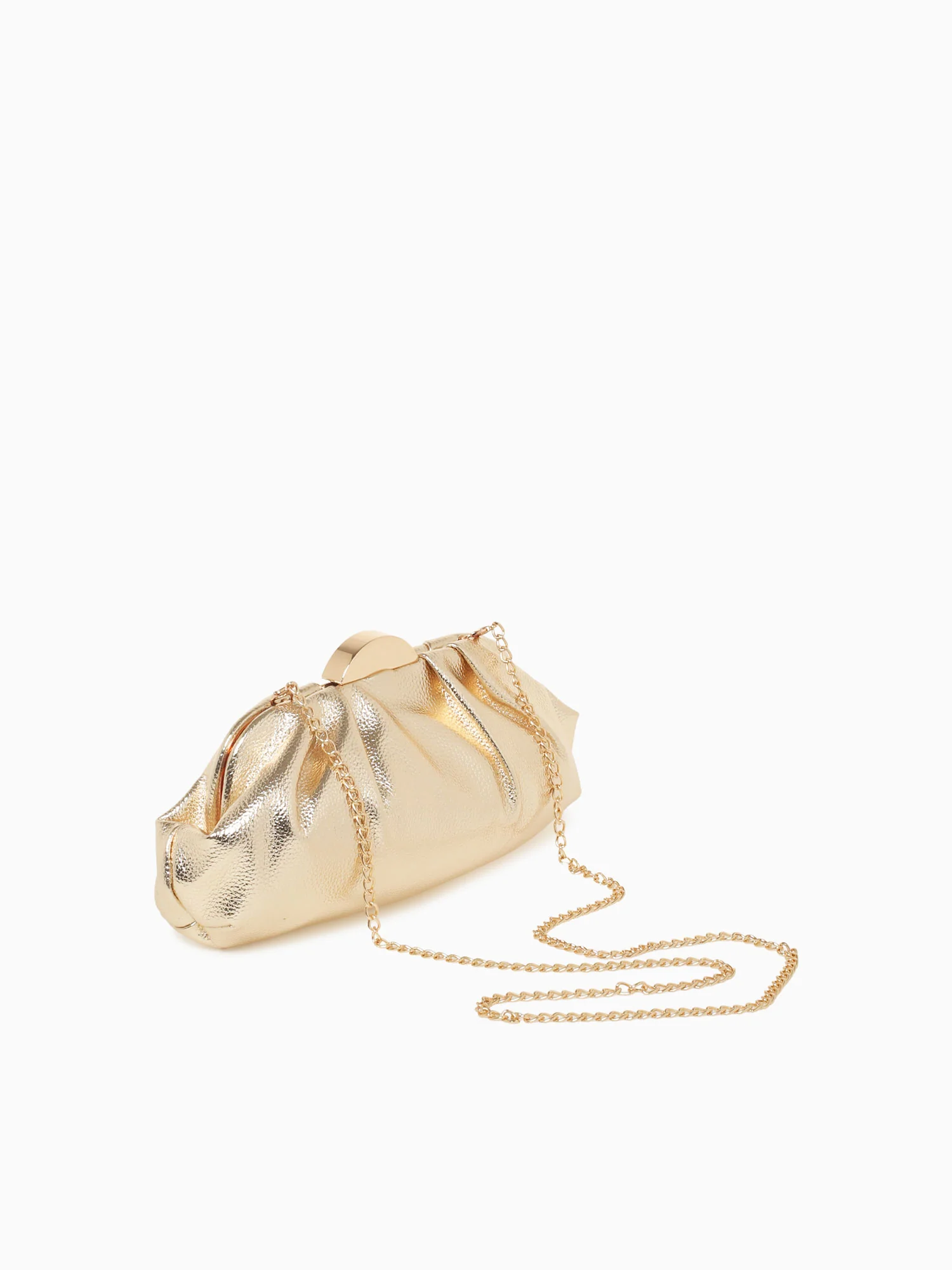 Kisslock Clutch Gold - Image 3