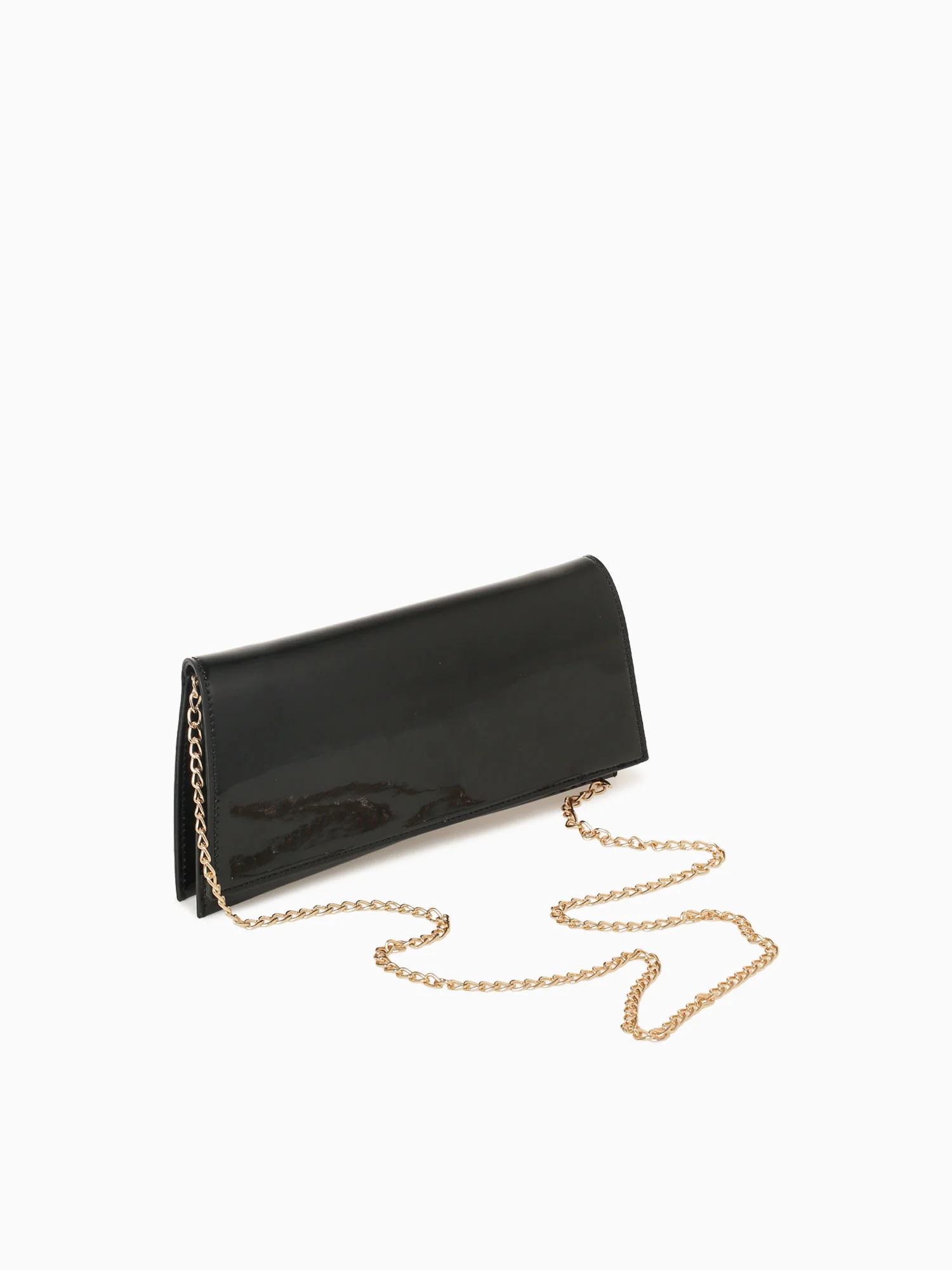 Lia Clutch Black Patent - Image 3