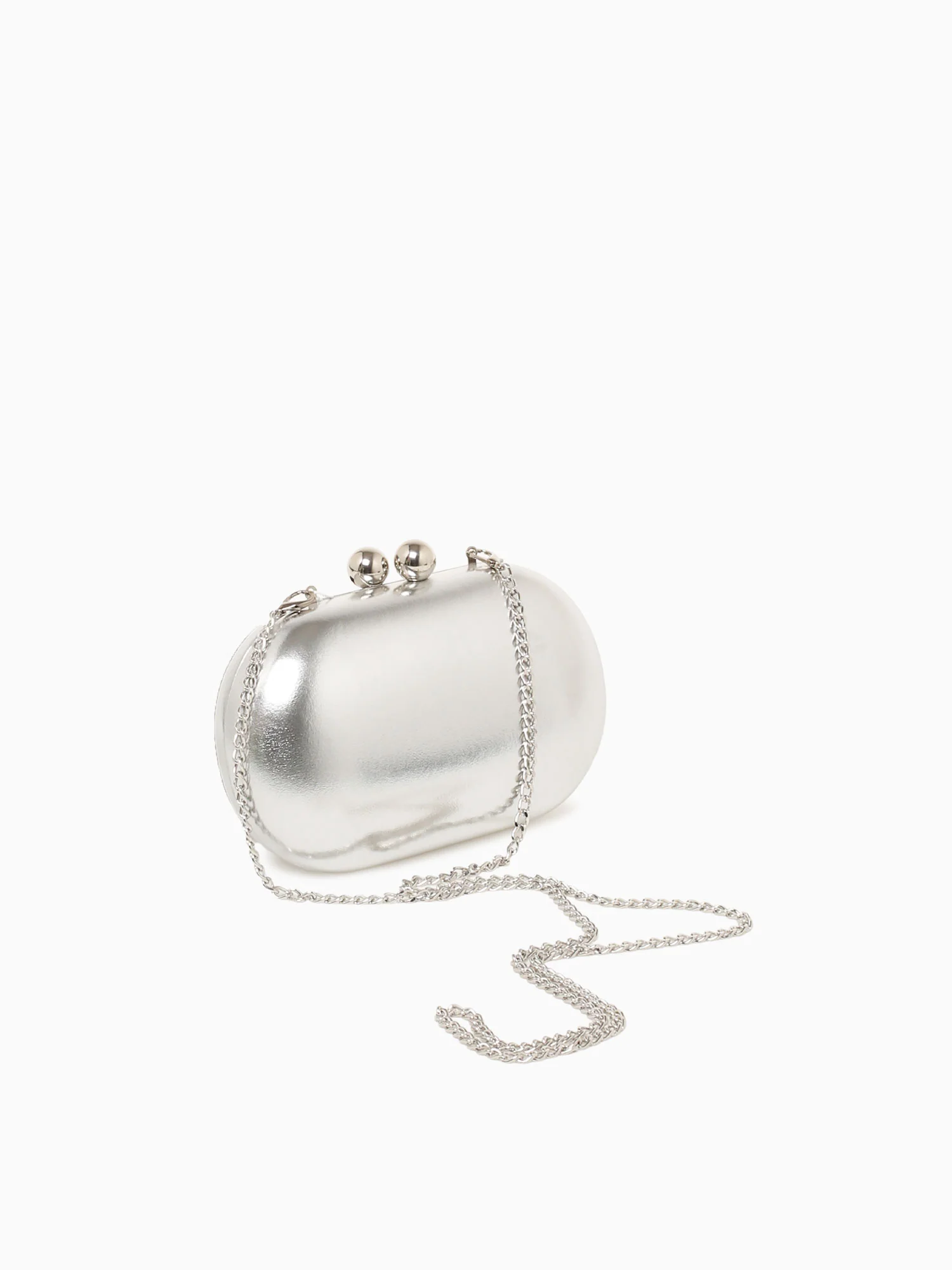 Lulu Box Bag Silver - Image 3