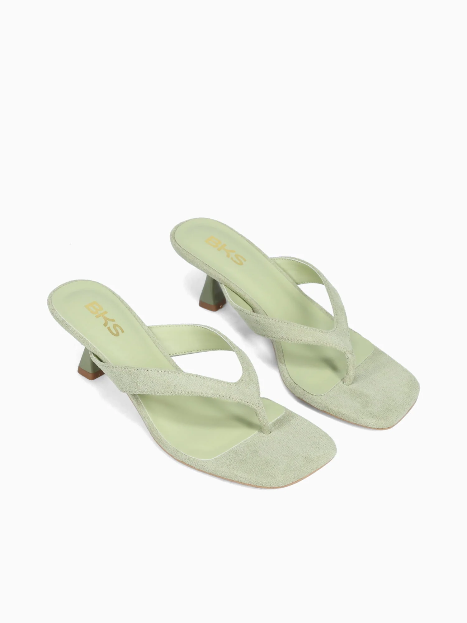 Nyah Sage Green Suede - Image 3