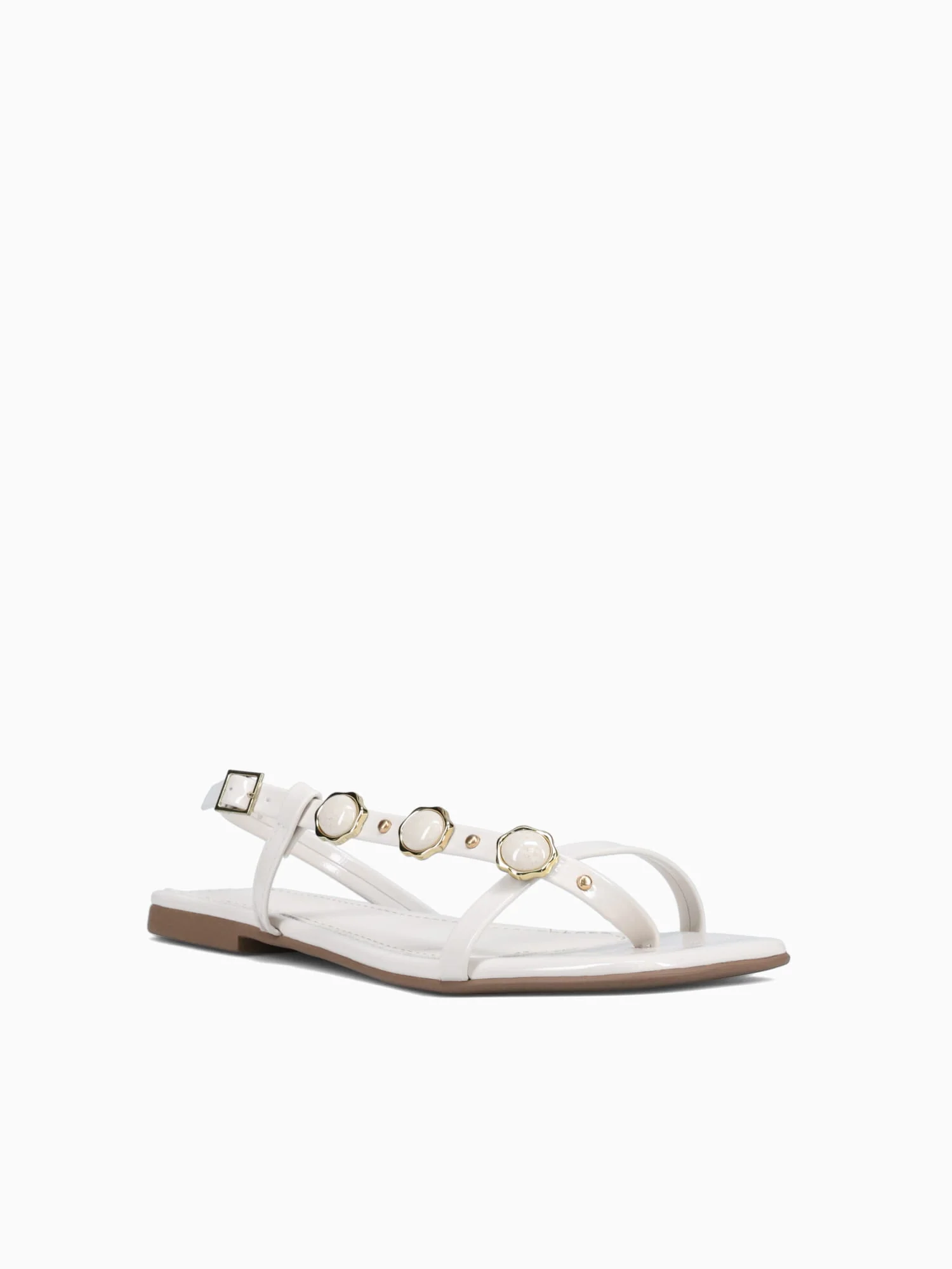 Pomelo Off White Verniz - Image 2