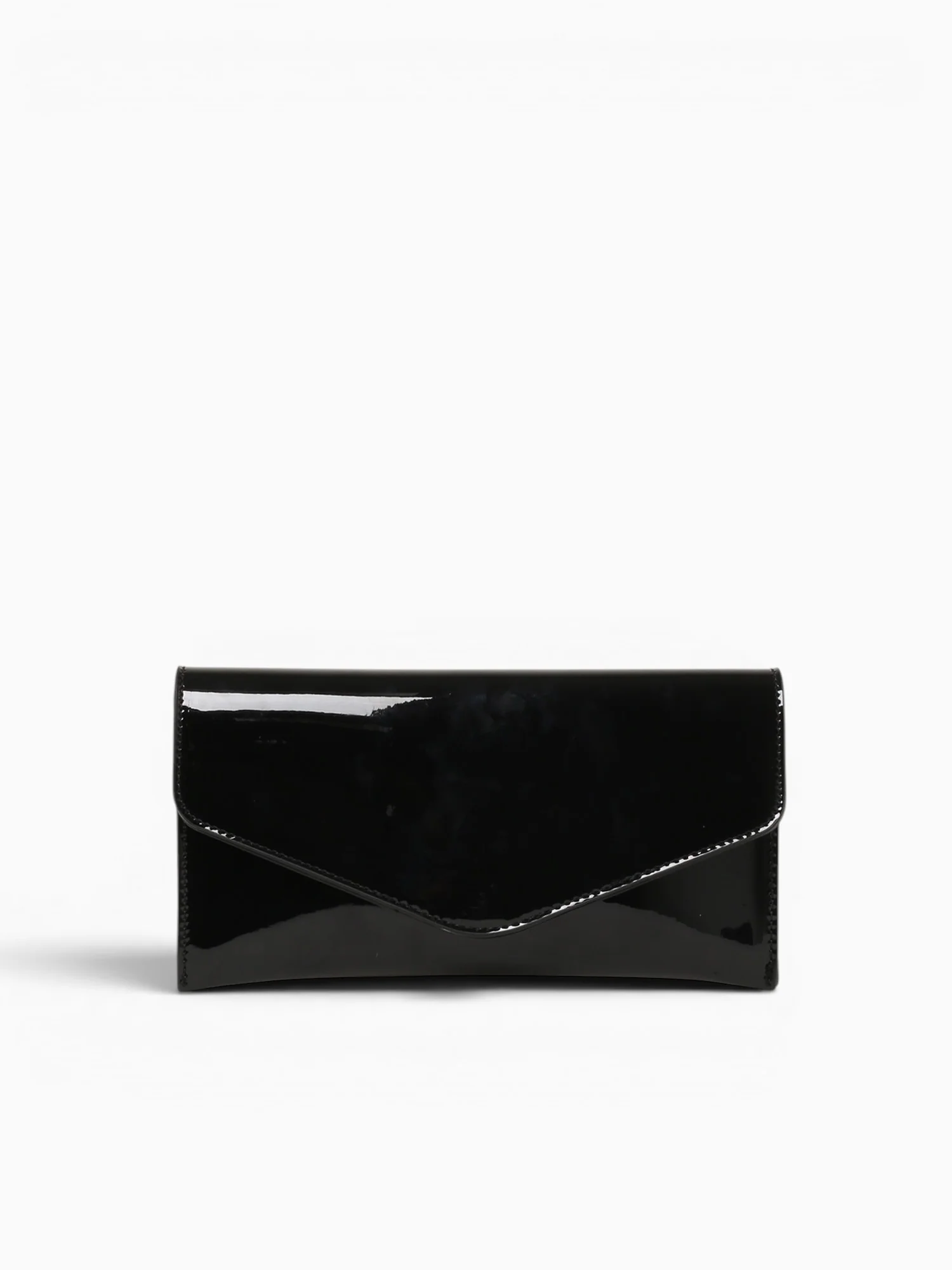 Riley Clutch Black Pat