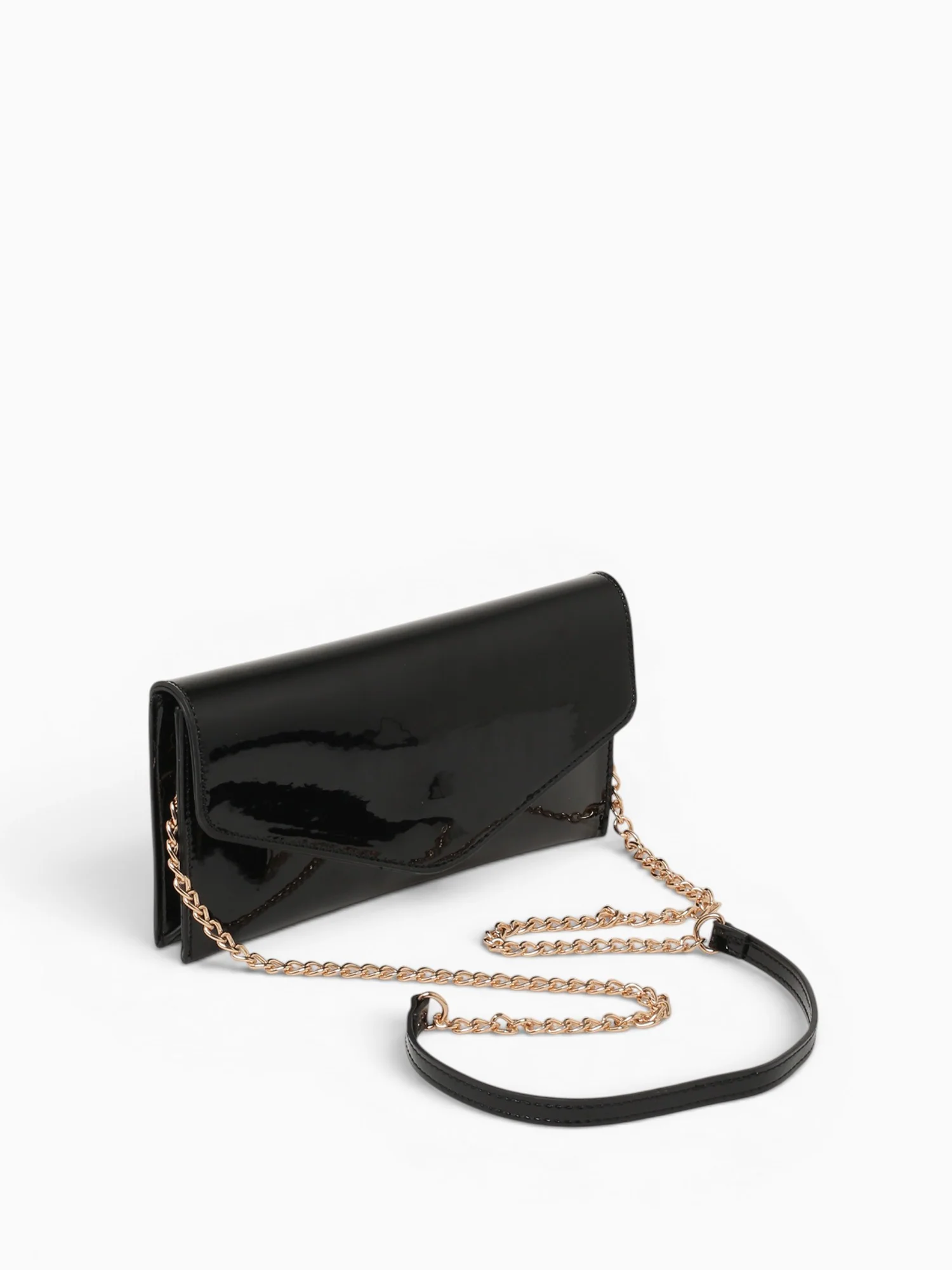 Riley Clutch Black Pat - Image 3