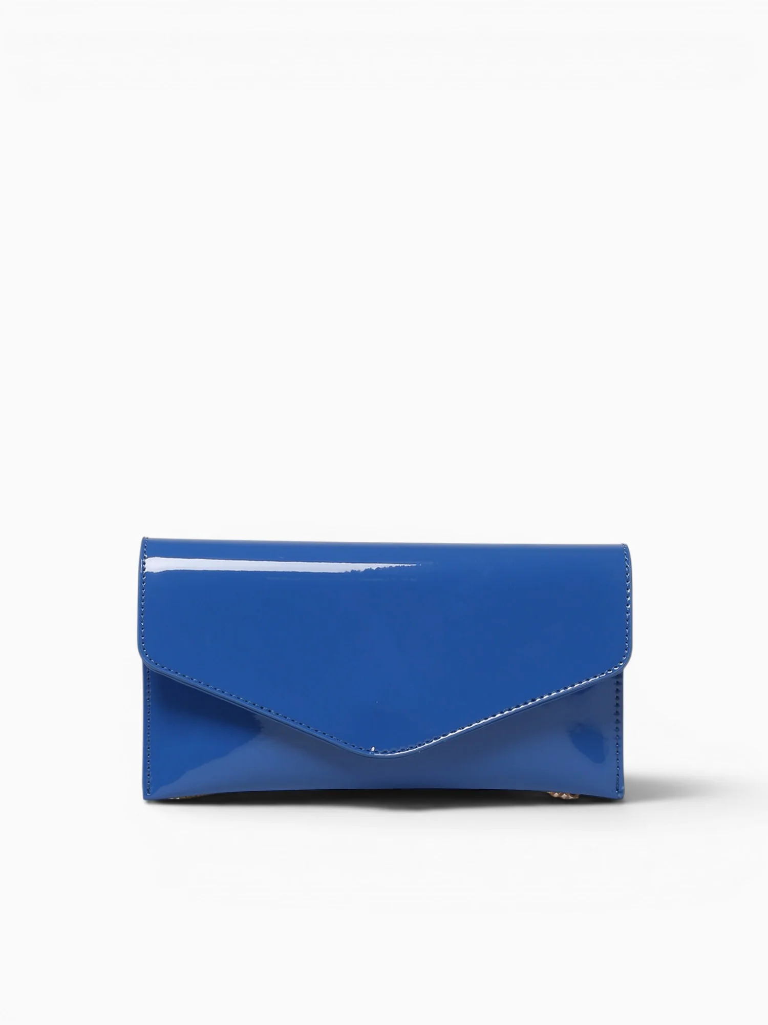 Riley Clutch Blue Pat