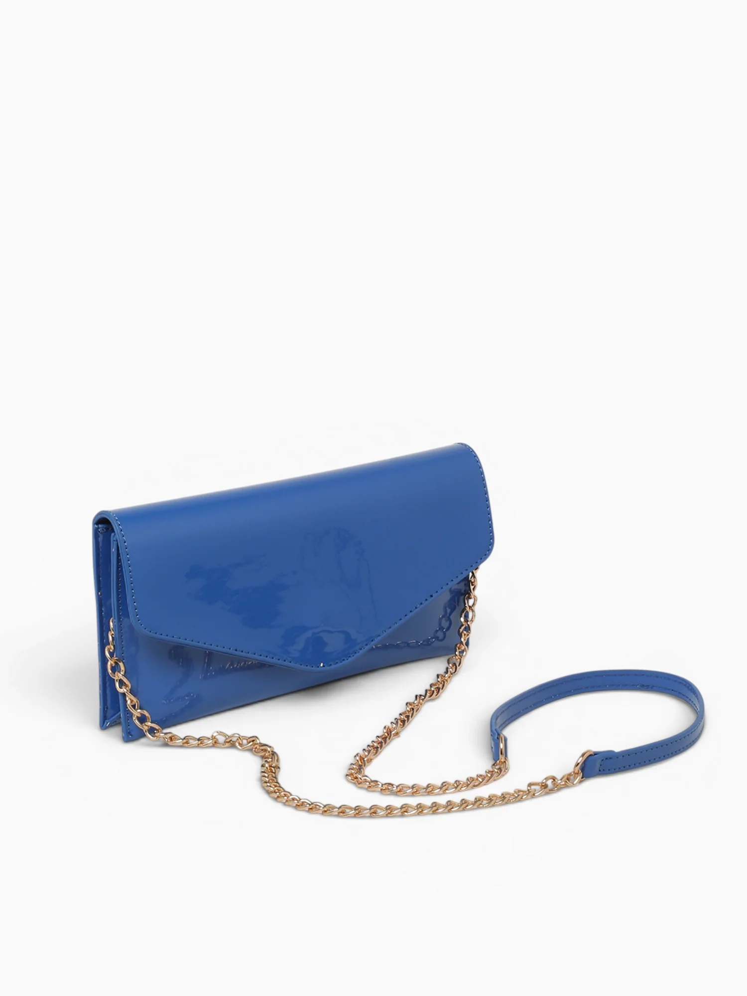 Riley Clutch Blue Pat - Image 3