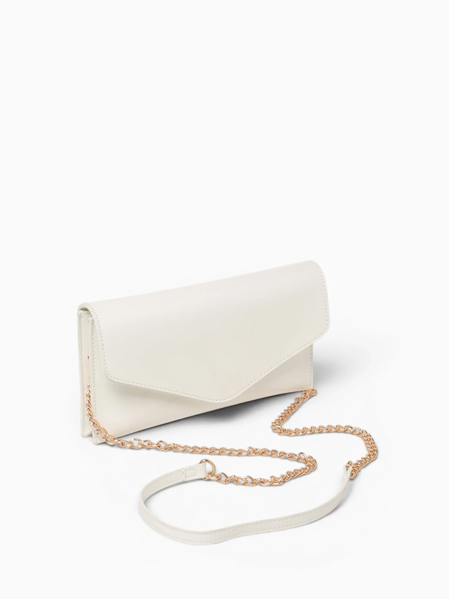 Riley Clutch White Pat - Image 3