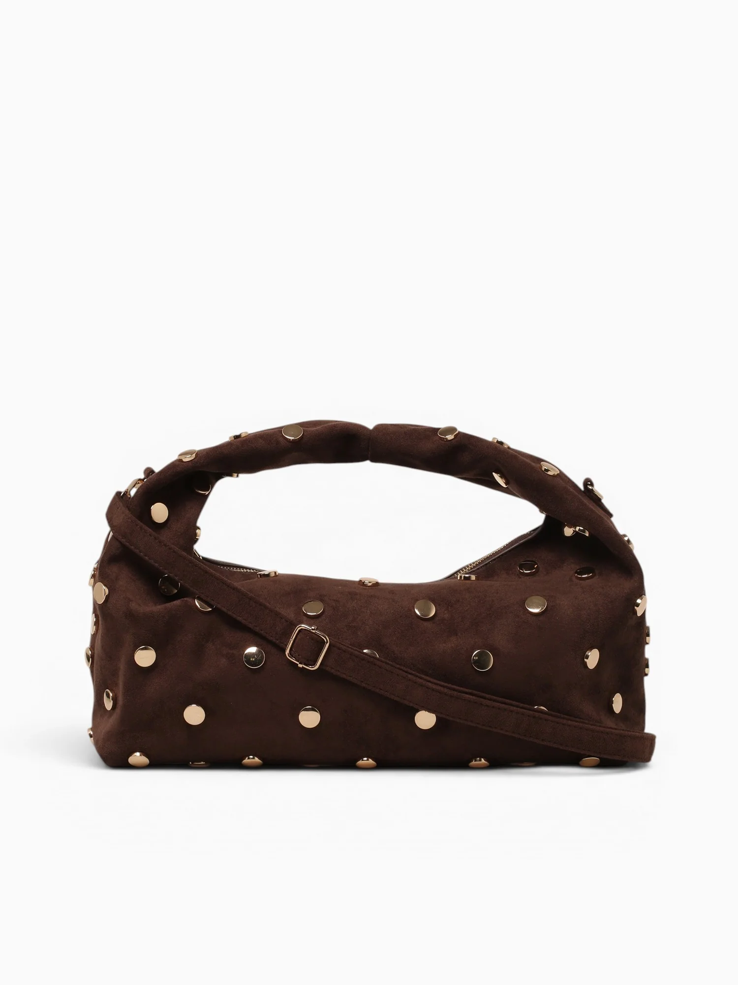 Rocker Shoulder Bag Brown - Image 3