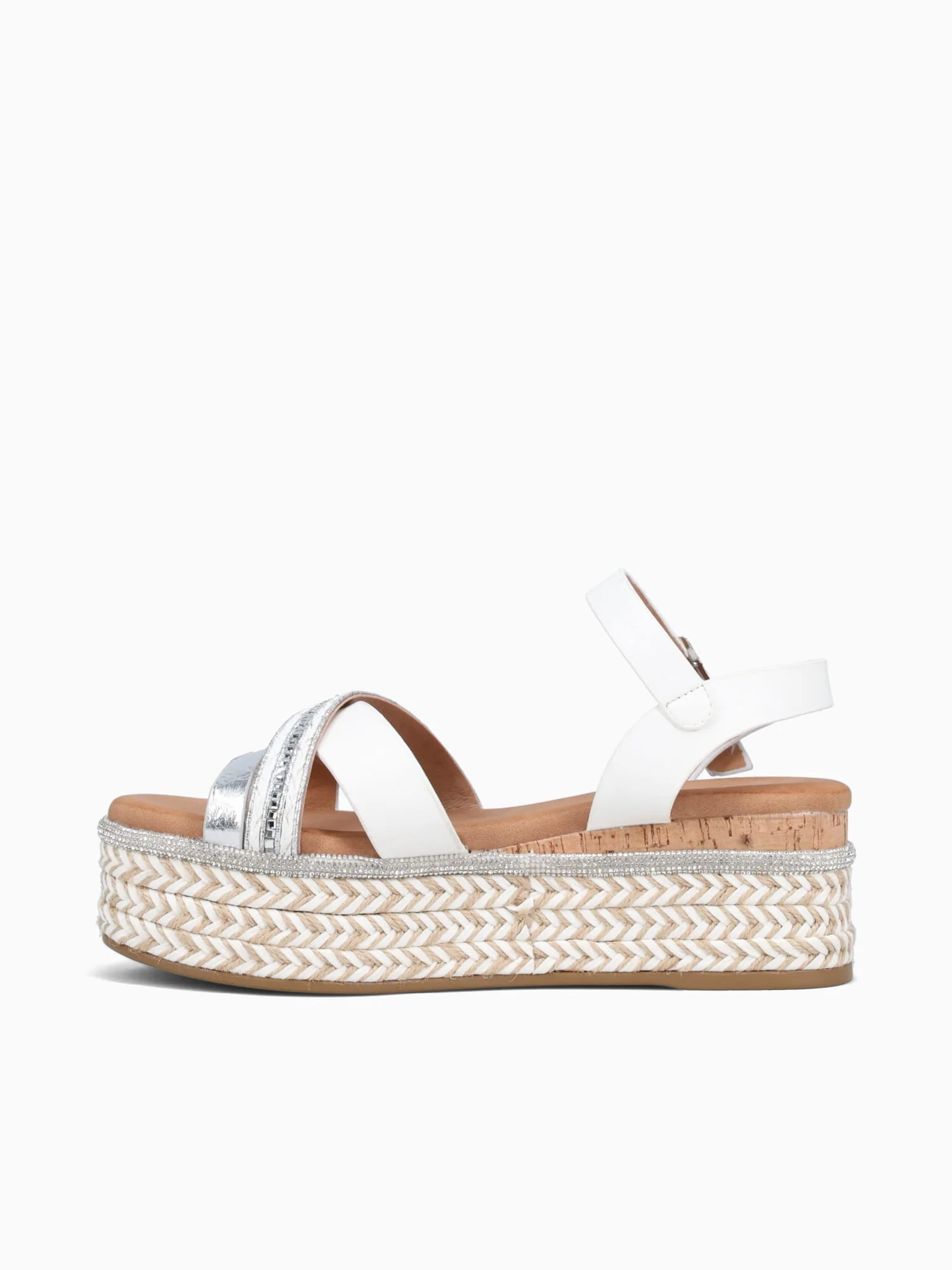 Sandrita White Metallic - Image 4