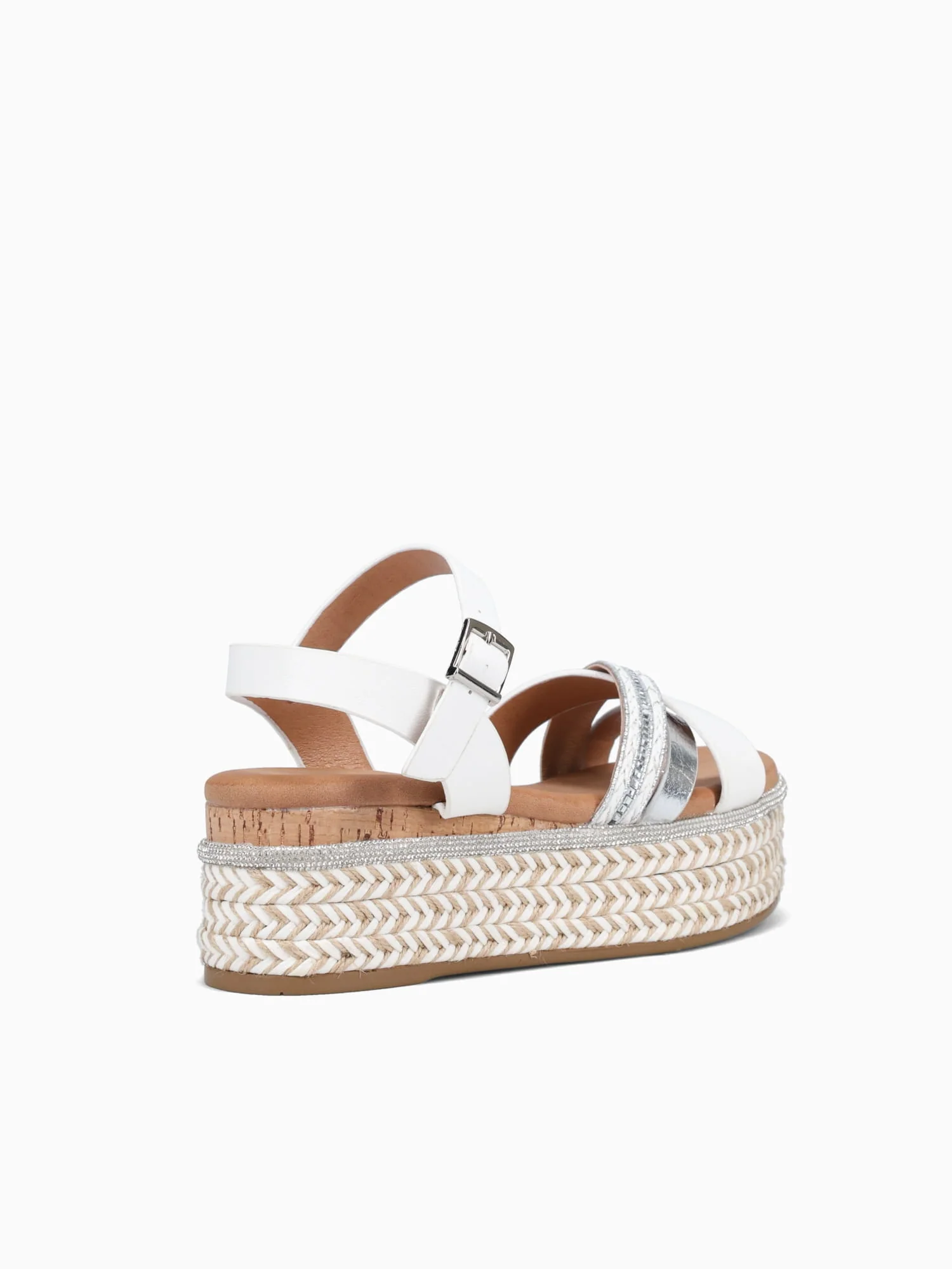 Sandrita White Metallic - Image 5