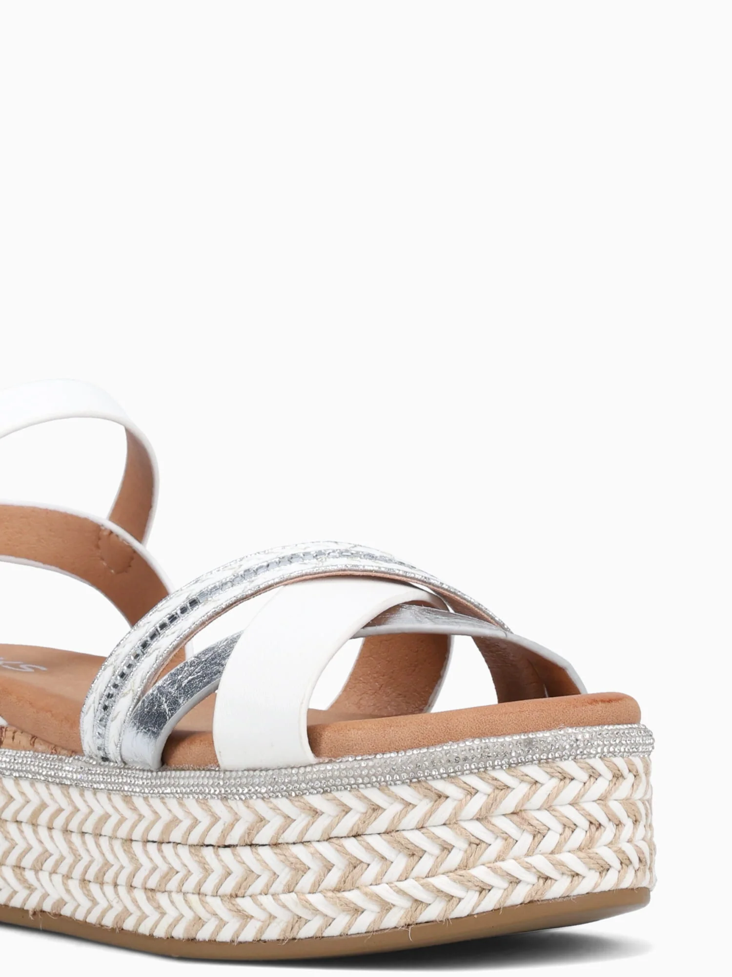 Sandrita White Metallic - Image 6